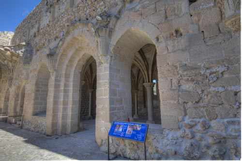 Portada sala capitular monasterio de Monsalud